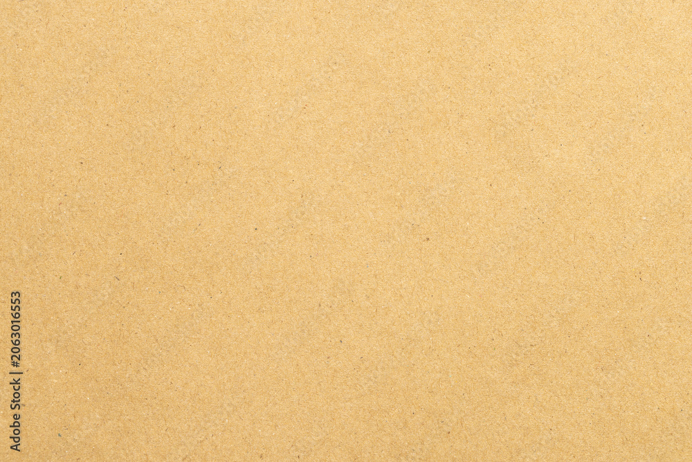 Fototapeta premium Smooth Brown Craft Paper Texture Background,A high-resolution close-up of a smooth, light brown craft paper surface, offering a clean, natural, and minimalist texture ideal for creative design project
