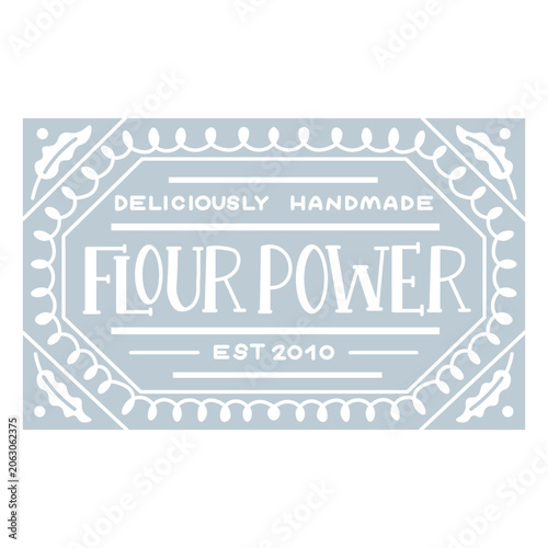 Quadro su tela Deliciously handmade floral power design