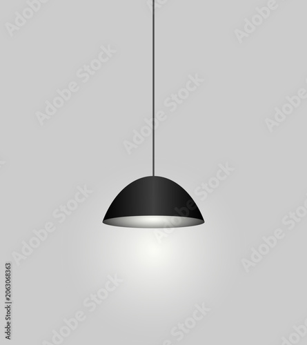 Pendant ceiling light.	