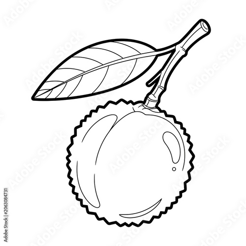 Minimalist line art illustration of a brain with lightbulb concept.