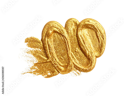hand-painted gold glitter sparkles, isolated on transparent background, luxury journal sticker, individual elements, high detail