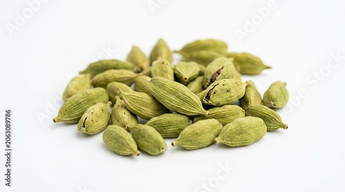 green cardamom pods
