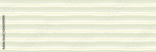 Watercolor baby stripe seamless pattern with soft sage green horizontal stripes and thin yellow lines on light background. Baby stripe watercolor pattern in muted pastel tones. Drag to swatches panel