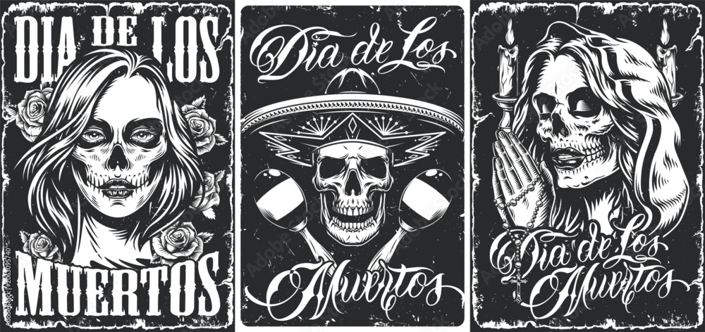 Obraz premium Celebrating Dia de Los Muertos