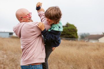 Father Son Laugh