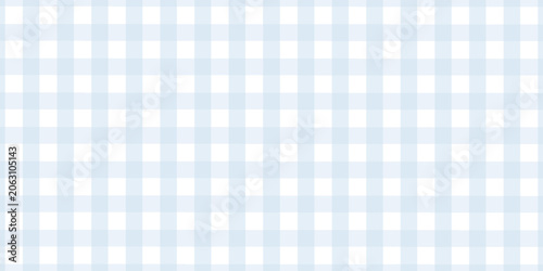 Photos Classic Light Blue and White Gingham Pattern Background, Two-Tone Pastel Plaid Design for Fabric, Textile, Wallpaper and Picnic Decor