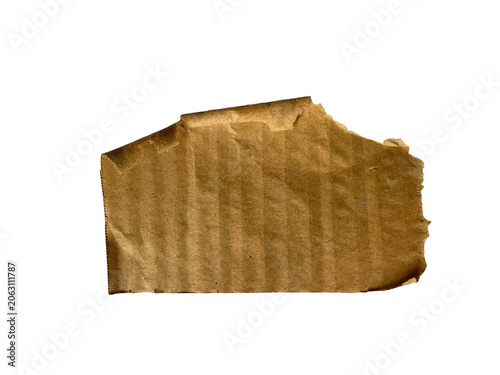Obraz na plátně Dried ancient wooden bread slice with rustic texture