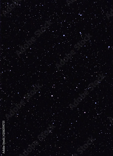 Fotografia Deep night sky filled with countless stars and cosmic space