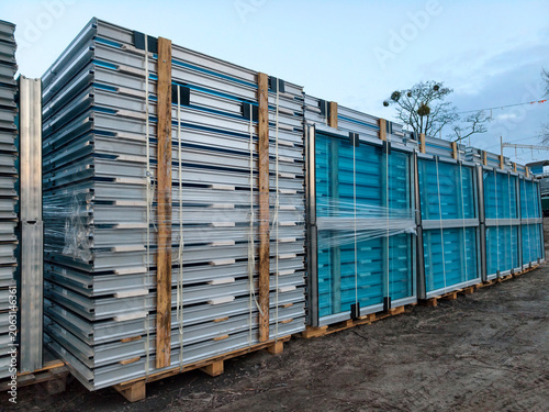 Photos Noise barrier for installation on highways for reduce traffic sound