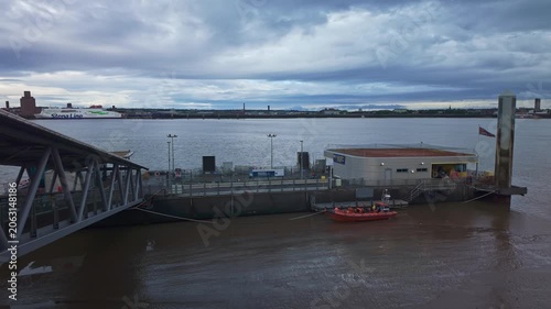 Liverpool Waterfront Ferry Terminal and Mersey Ferry Pontoon