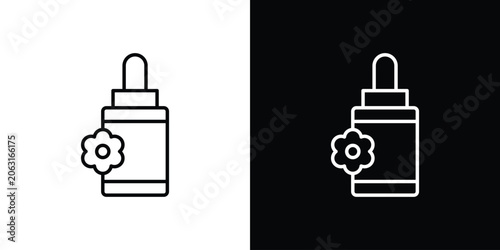 Fotografía Bach flowers icon in vector. Logotype icons