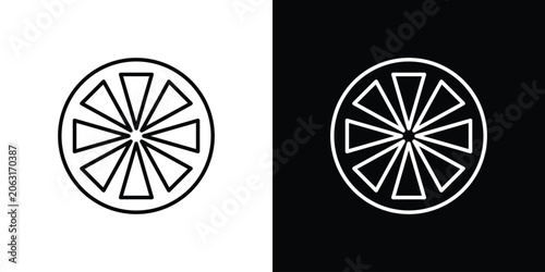 Foto Lemon icon in vector. Logotype icons