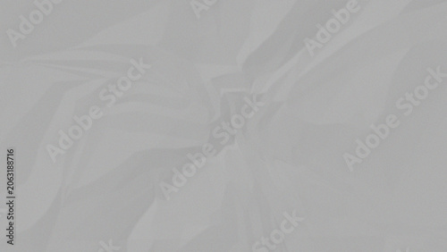 Gray abstract background with crumpled paper texture and folds wrinkles monochrome neutral simple. Resizable and editable, EPS 10.