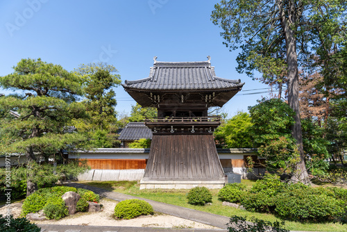 Pagoda building at Chionji Temple, Miyazu Bay Japan