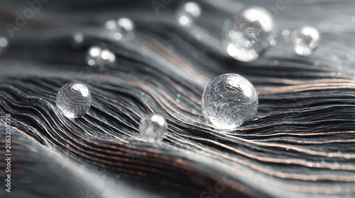Wave abstract pattern