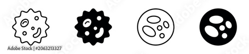 Photos White Blood Cell Icon Set