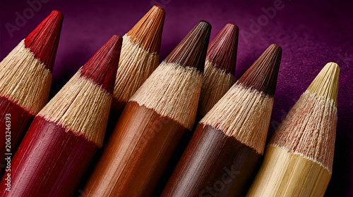 Beautiful pencils for back to school