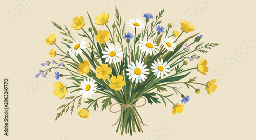 Summer Meadow Bouquet Celebration