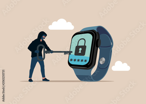 Фотография Login attempt in smart watch