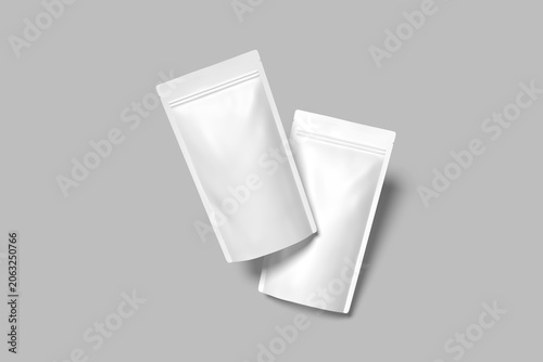 Pouch Packaging Blank Mockup design