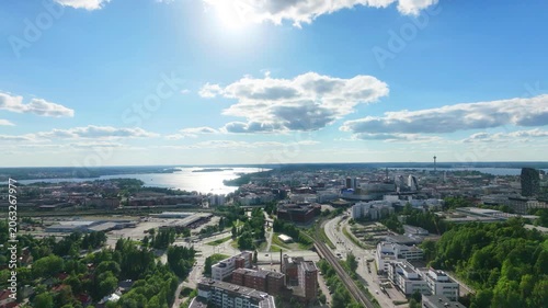 rial View of Sustainable Urban Development in Finland