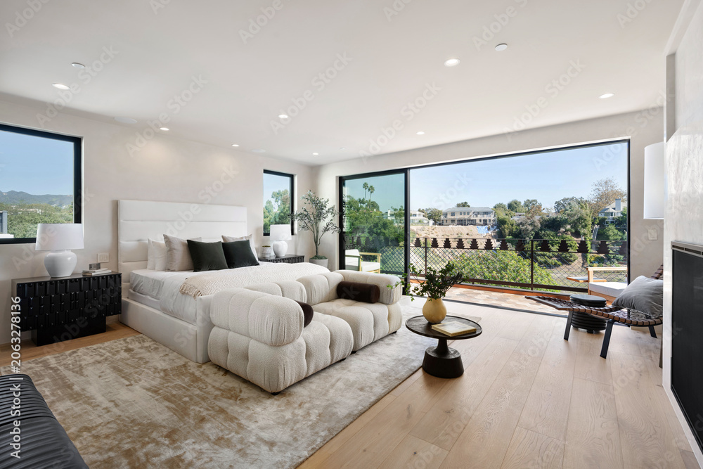 Fototapeta premium Luxury modern home