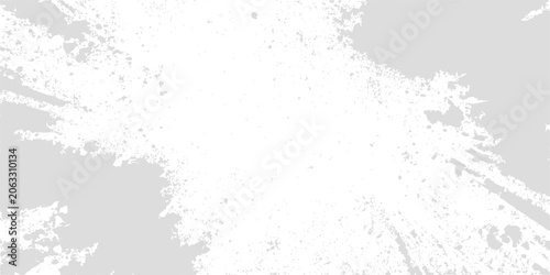 Foto Abstract white paint splash on grey background, conveying a sense of energy and fluidity