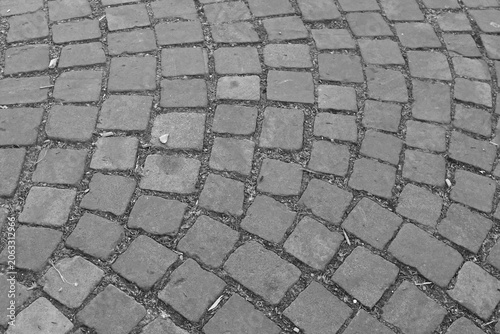 Rustic Cobblestone Pathway Texture for Architectural Design Projects