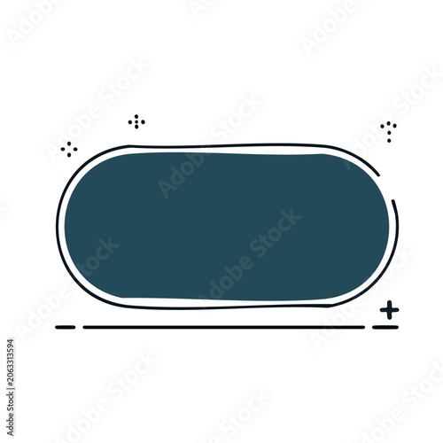 Minimalist battery icon with charge indicator