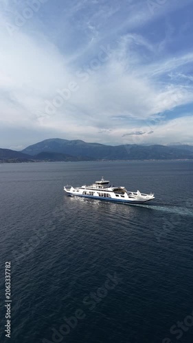 cruise ship in the sea
