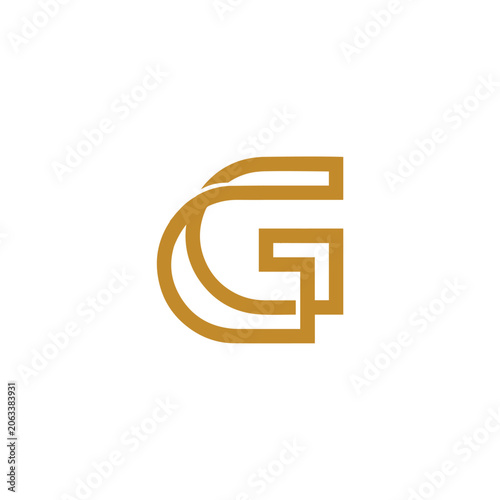 Logo GG Simple Minimalist Modern