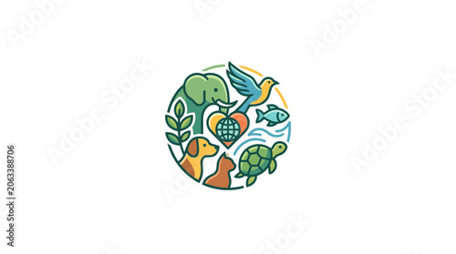Foto Animal Welfare and Global Nature Conservation Logo