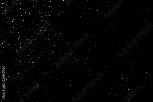 Photos Particles floating in blackness