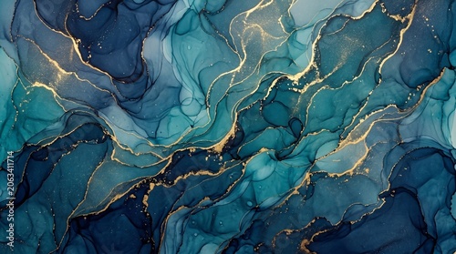 blue water background