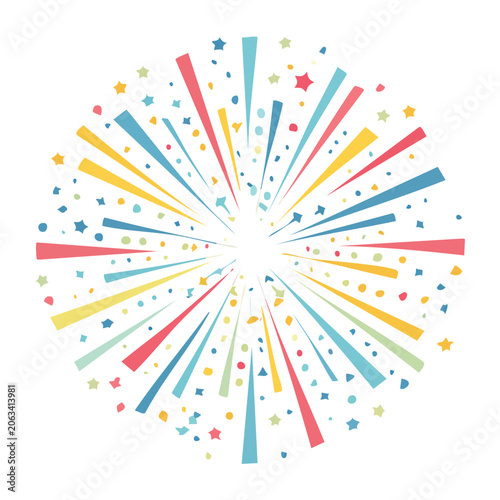Abstract geometric pattern with arrows and stripes
