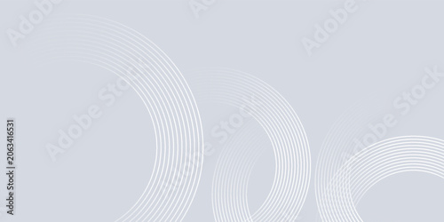 Εκτύπωση καμβά abstract white background modern design Vector illustration