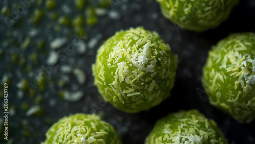 Lime Coconut Energy Balls, Healthy Vegan Sweet Treats
