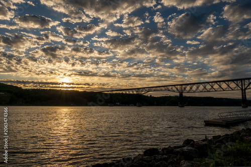 The Walkway Over the Hudson is the world's longest linear elevated pedestrian park. Spanning the Hudson River, it connects Poughkeepsie to Highland, offering breathtaking panoramic historic views.