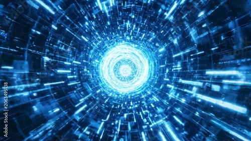 Digital blue light technology tunnel vision.