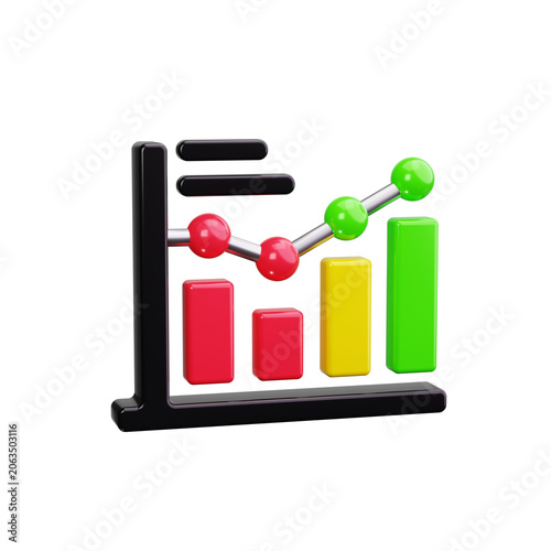 Data transfer 3d render icons