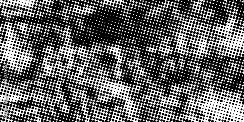 Bild auf Leinwand Full Seamless Distress Diagonal Lines Abstract Texture Pattern