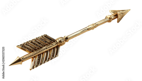 Arrow-shaped black cocktail picks arranged on a white background, suitable for tableware designs and modern drink presentations