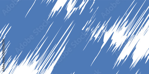 Obraz na płótnie Abstract Blue and White Grunge Background with Halftone Style
