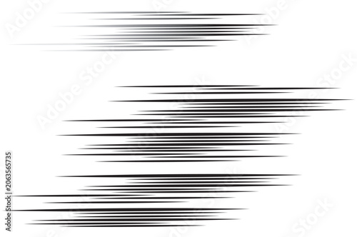 Abstract speed lines background, illustration vector