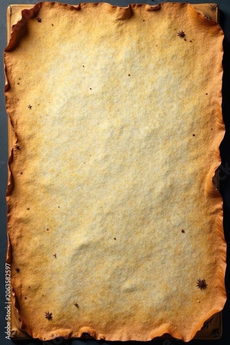 Worn out leather book on old paper background texture , aged, worn leather, vintage