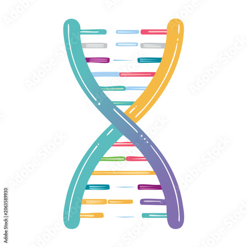 Curved multicolor ribbon vector pattern