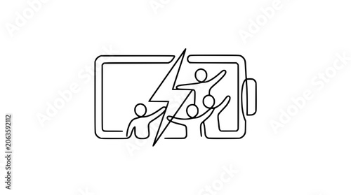 Photos Teamwork energy battery