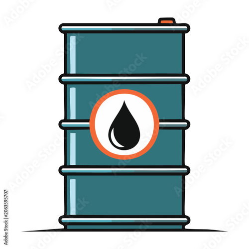 Flat design traffic light icon