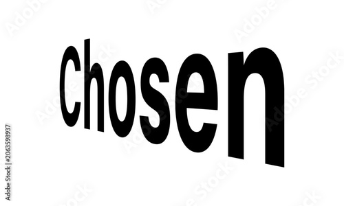Christian Faith, typography for print or use as poster, card, flyer or T Shirt