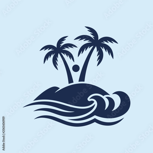 Minimalist-Summer-Beach-Icon